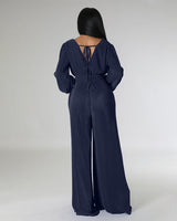 Navy Blue Jumpsuit