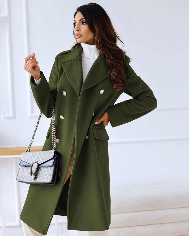 Savona Double-Breasted Wool Coat