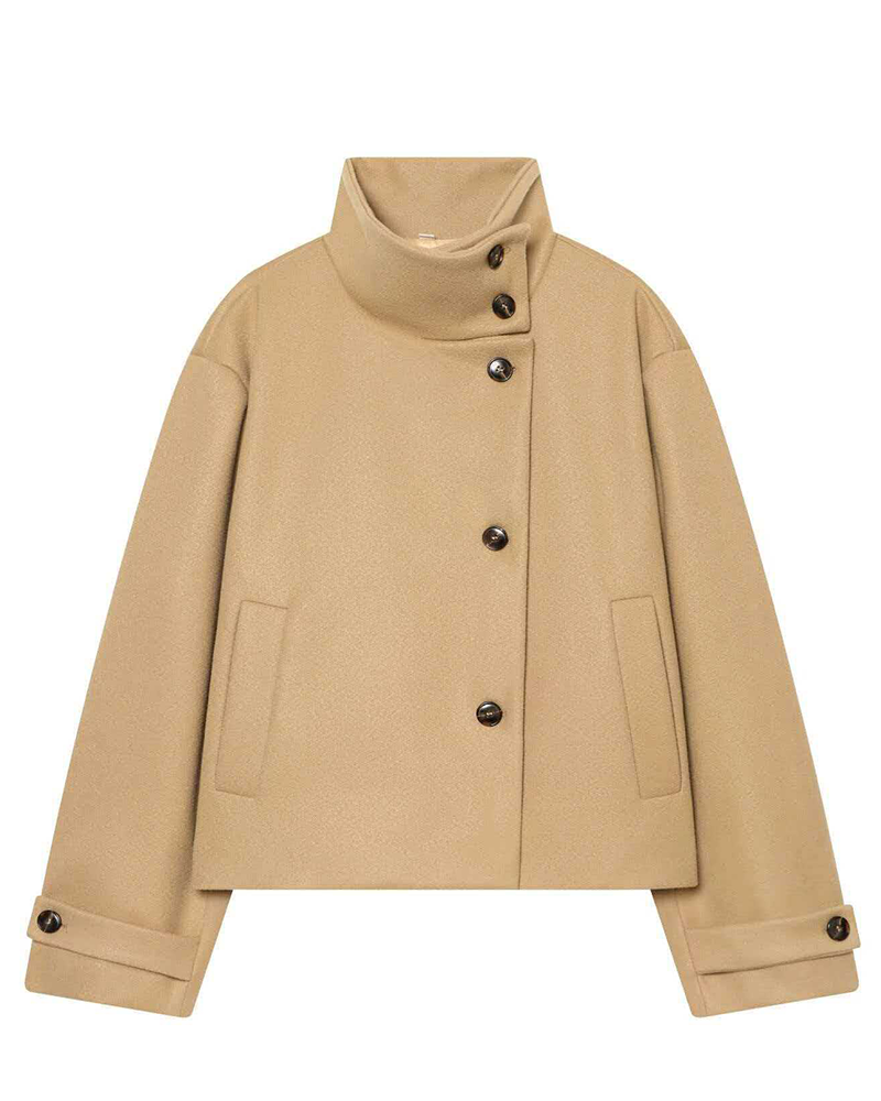 The Everyday Wool-Look Coat