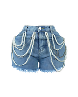 Pearl Denim Shorts