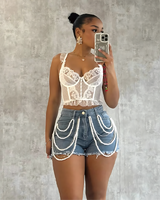 Pearl Denim Shorts