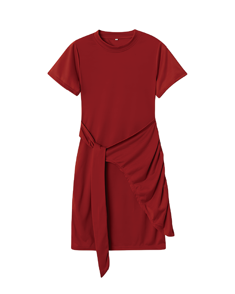 PALERMO FAUX WRAP DRESS