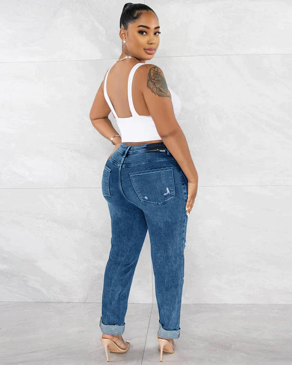 OUT THE WAY GIRL JEANS