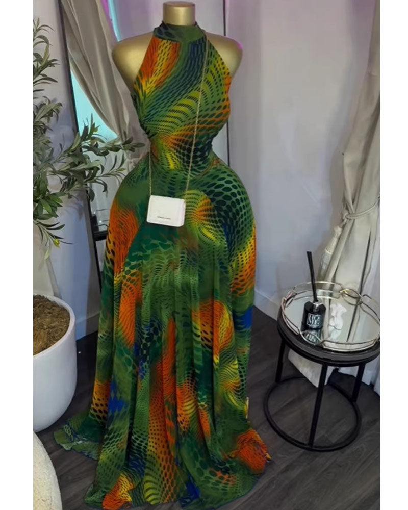 Afterglow Floral Maxi Dress