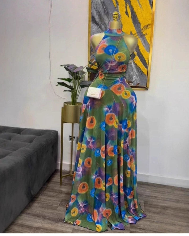 Afterglow Floral Maxi Dress