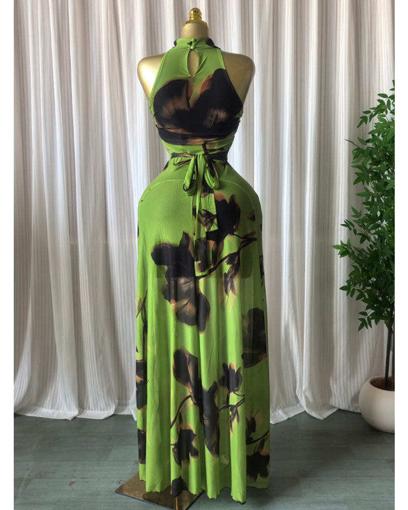 Afterglow Floral Maxi Dress