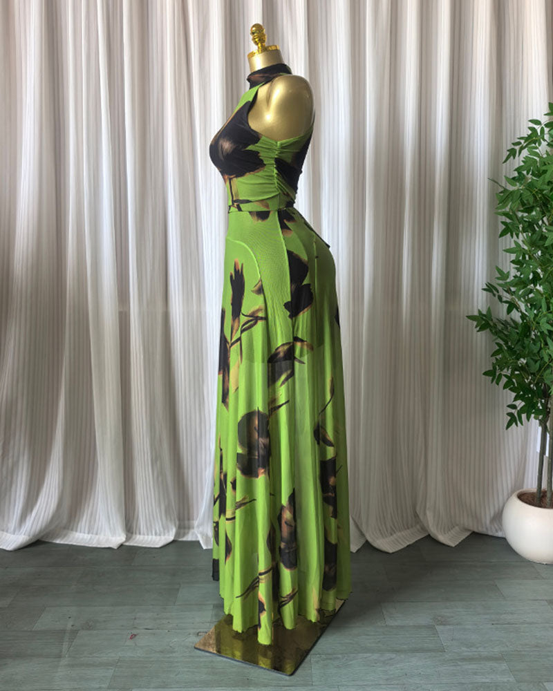 Afterglow Floral Maxi Dress