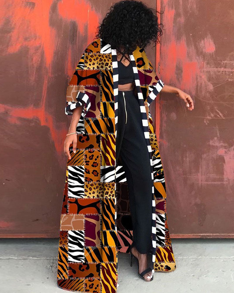 Ankara Print Kimono