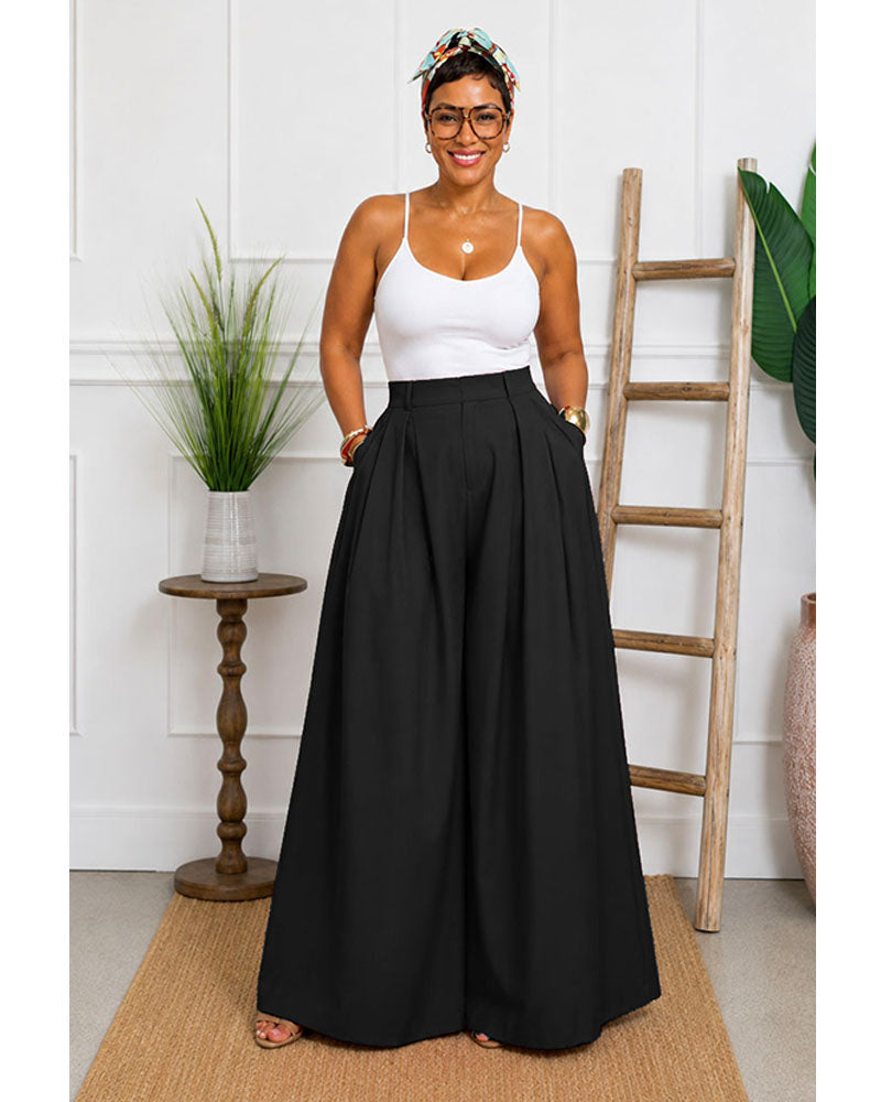 Arno Wide-leg Palazzo Pants