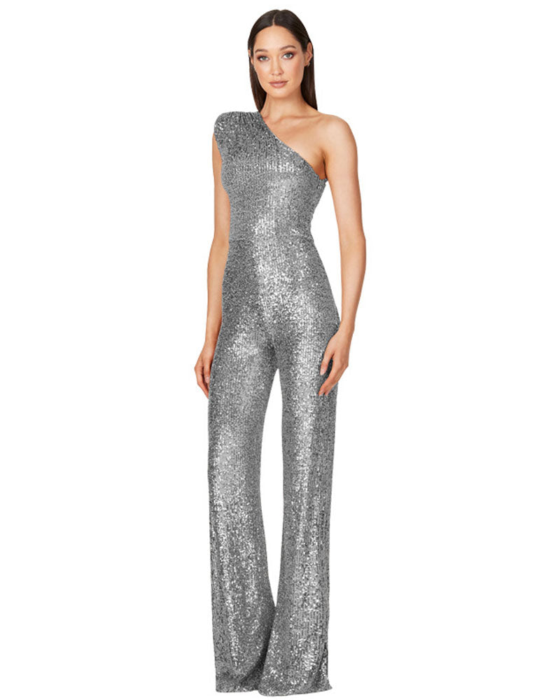 Ashley Lauren Sequin Jumpsuit