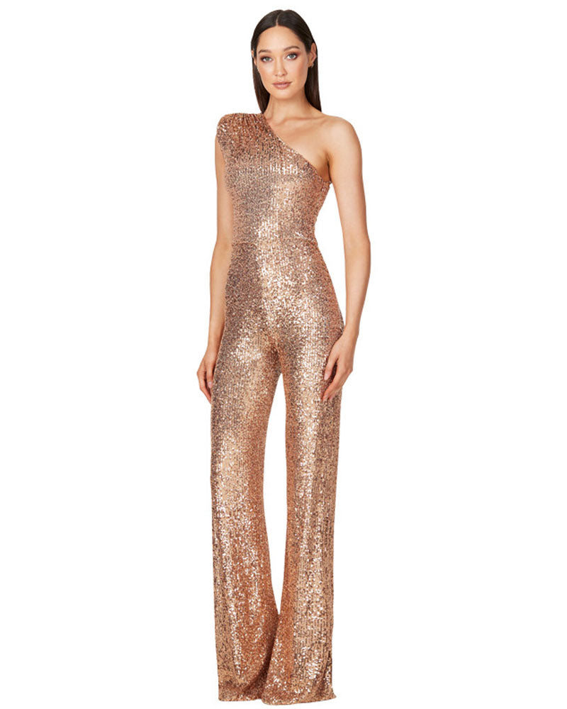 Ashley Lauren Sequin Jumpsuit
