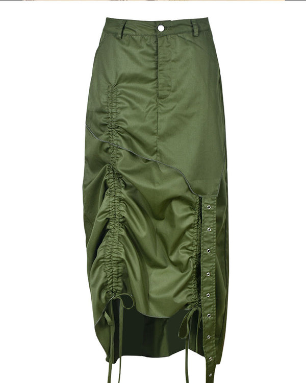 Asymmetric Cargo Skirt