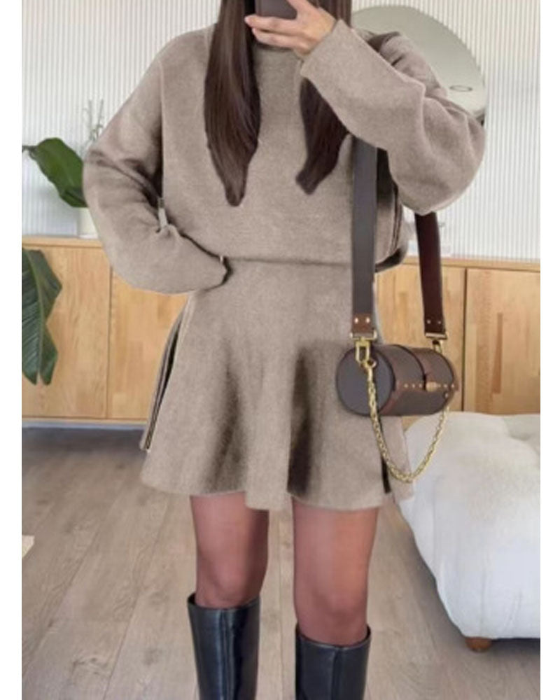 Ava Knit Sweater Dress