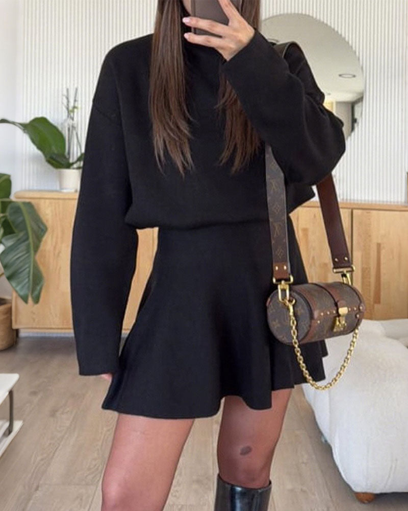 Ava Knit Sweater Dress