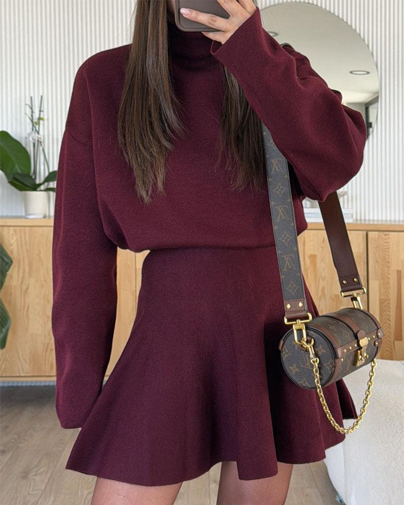 Ava Knit Sweater Dress