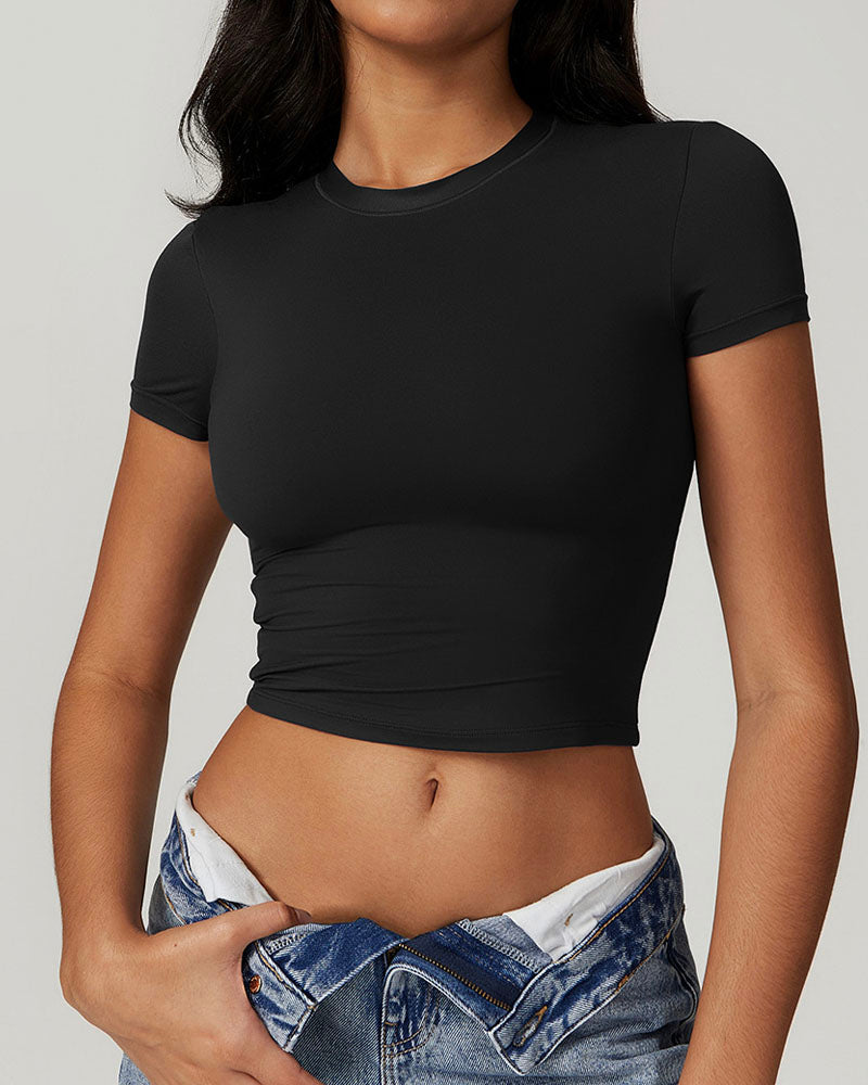 Lauren Basic Crop Top