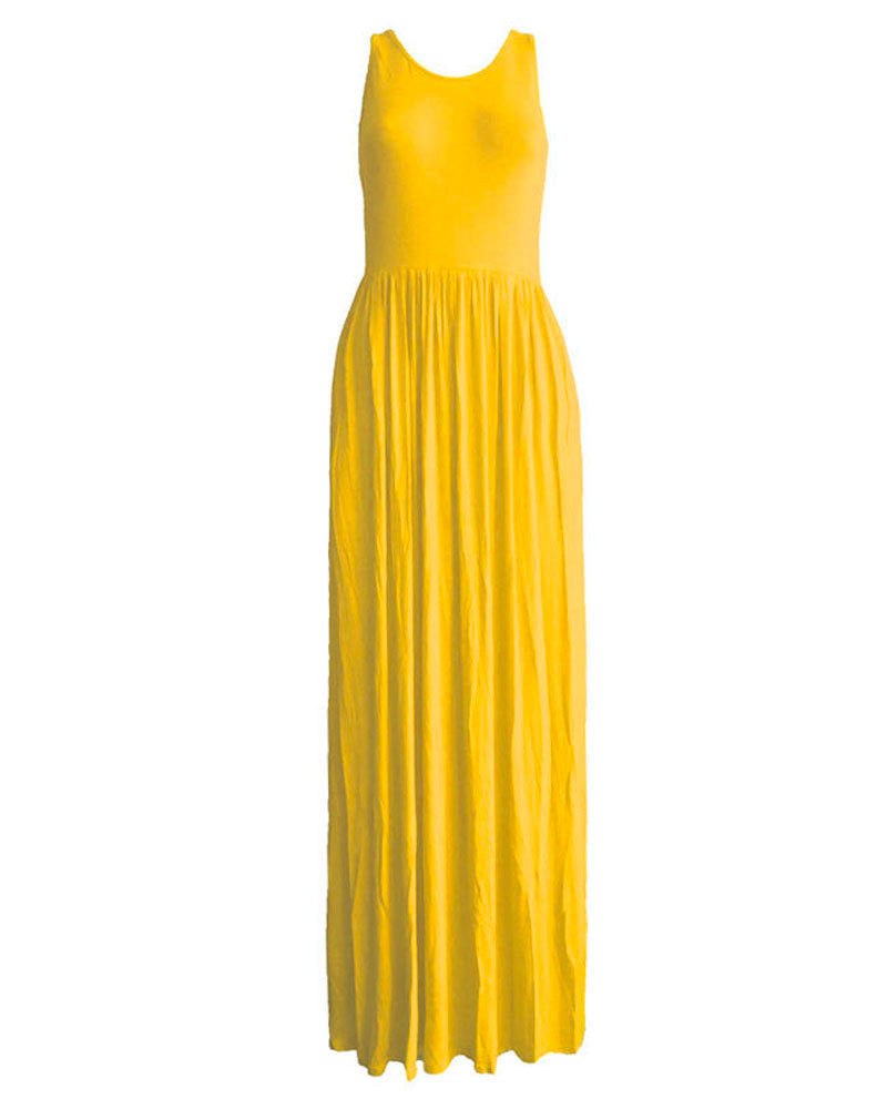 Lily Sleeveless Maxi Dress