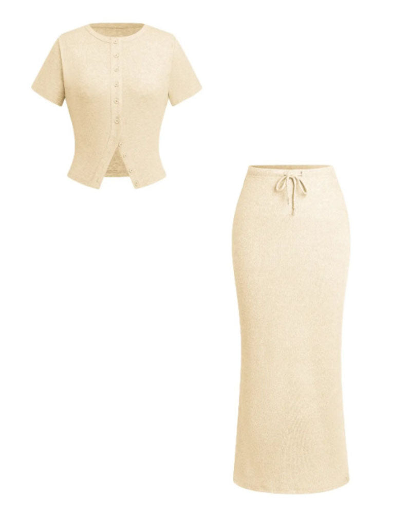 Bare Allure Skirt Set