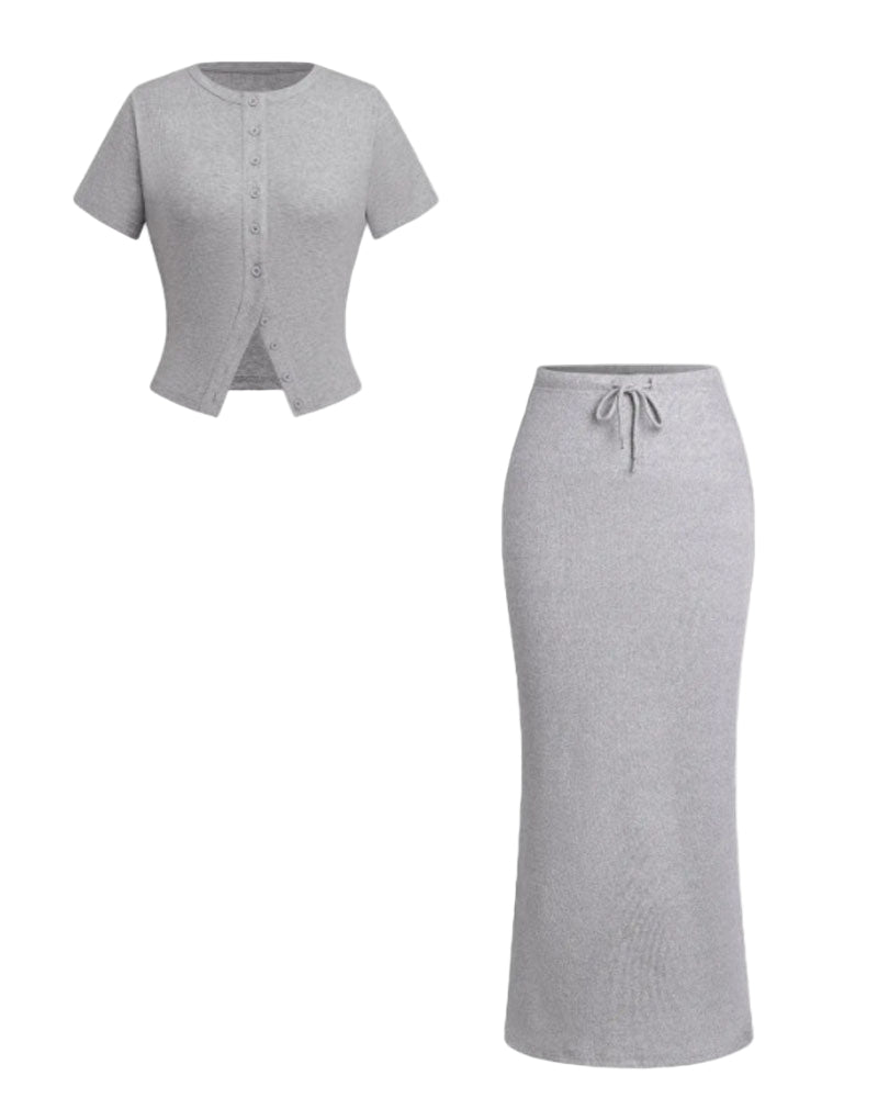 Bare Allure Skirt Set