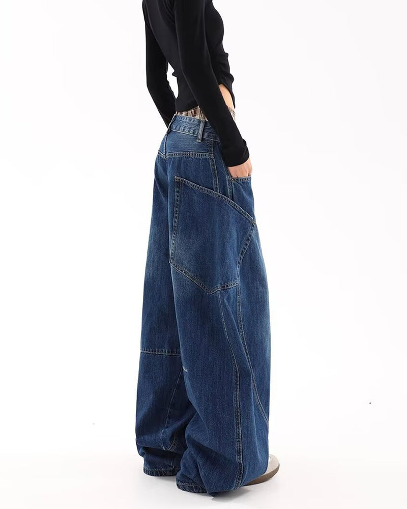 Trendy Girl Barrel Jeans