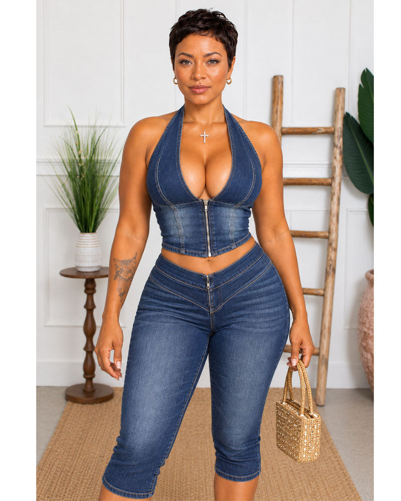 Bella Denim Set