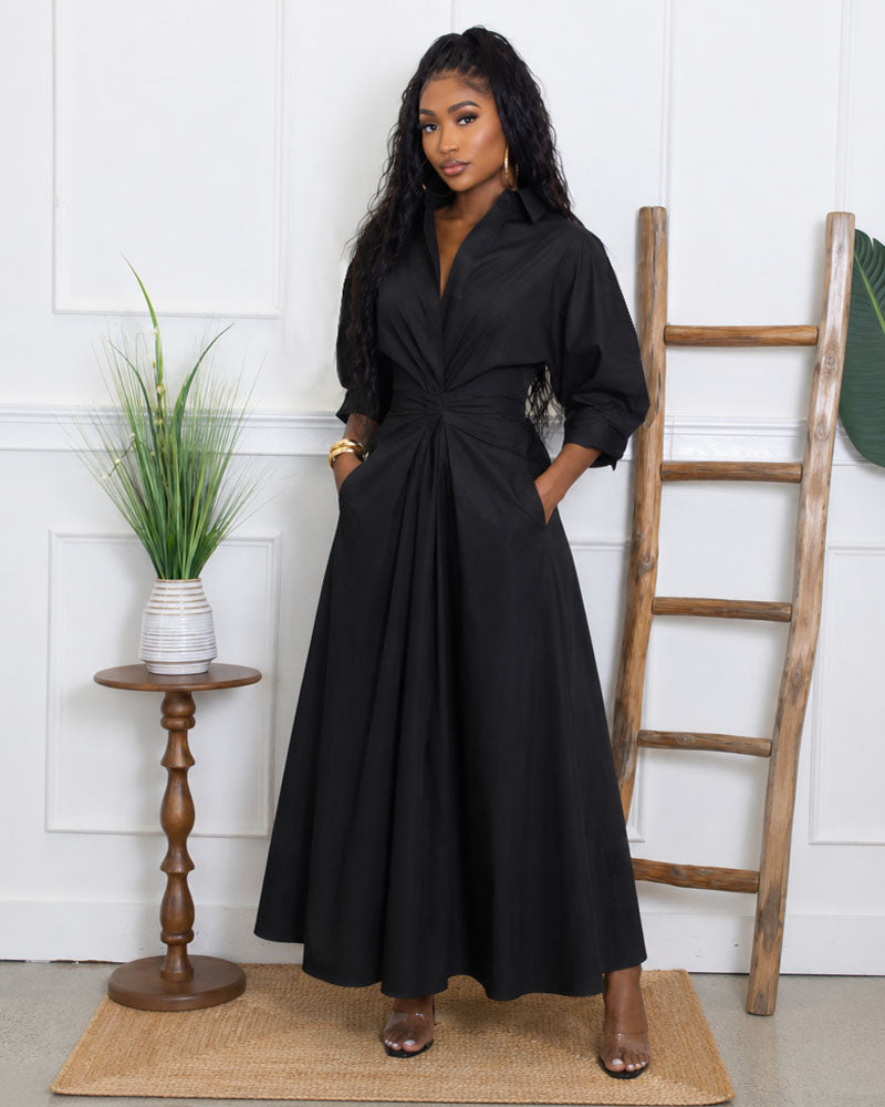 Billowy Classy Dress