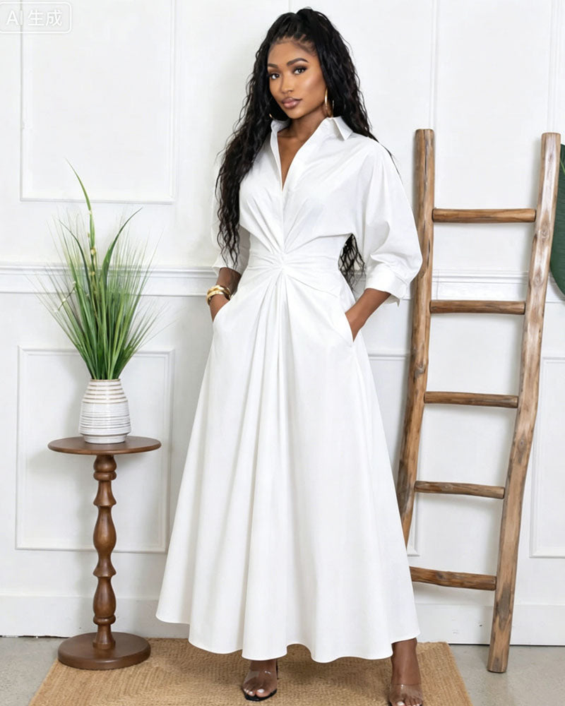 Billowy Classy Dress