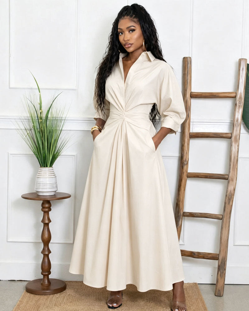 Billowy Classy Dress