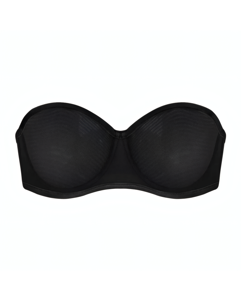 Convertible Strapless Minimizer Bandeau Bra