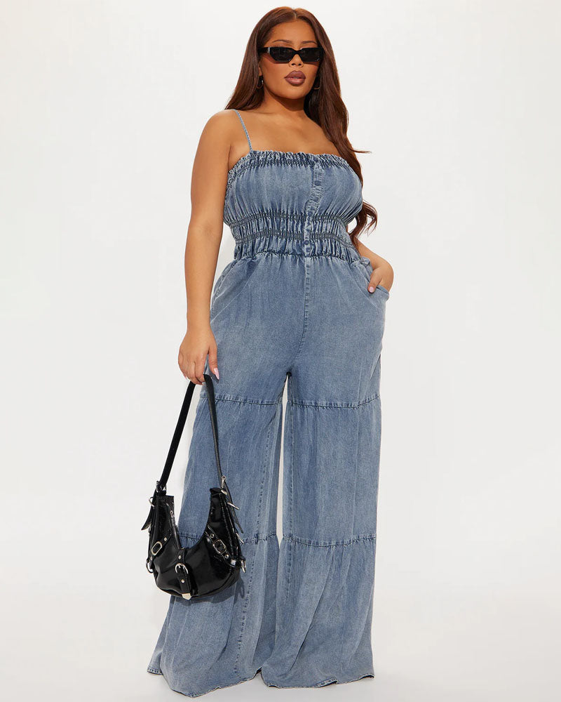 Blue Hour Denim Jumpsuit