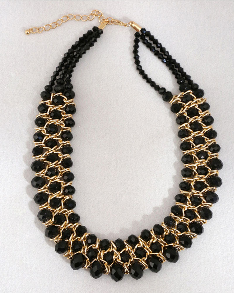 Braided Spark Necklace