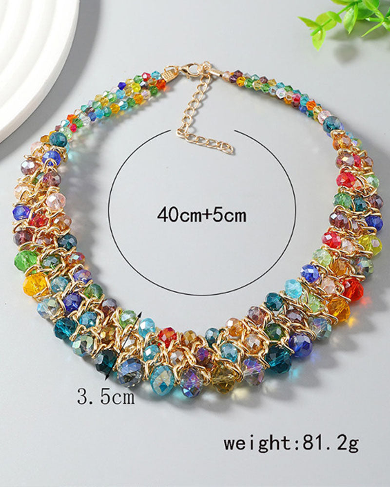 Braided Spark Necklace