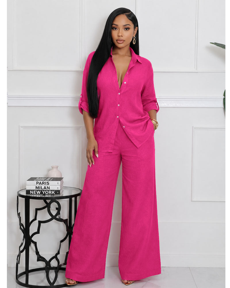 Brielle 2 Piece Linen Set