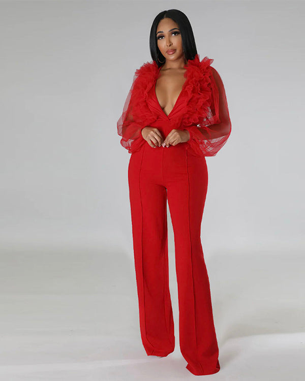 Feeling Like Royalty Jumpsuit (Priced at 25% OFF)