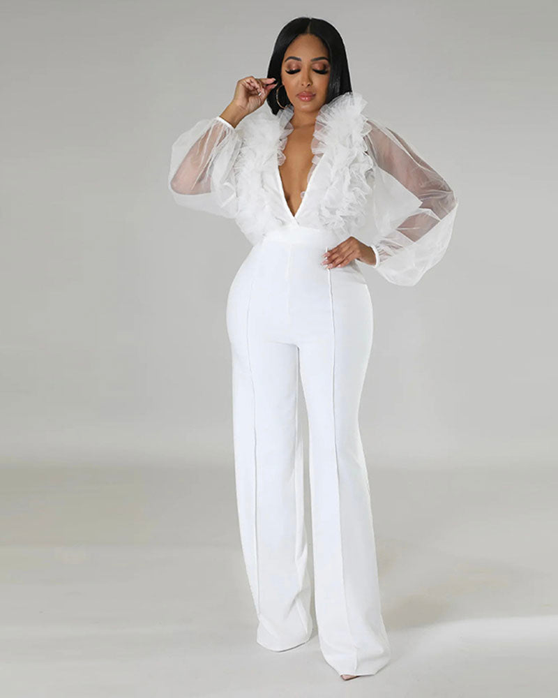 Feeling Like Royalty Jumpsuit (Priced at 25% OFF)