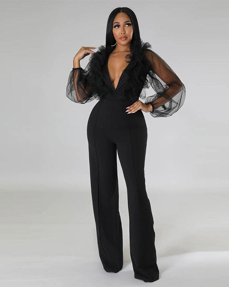 Feeling Like Royalty Jumpsuit (Priced at 25% OFF)