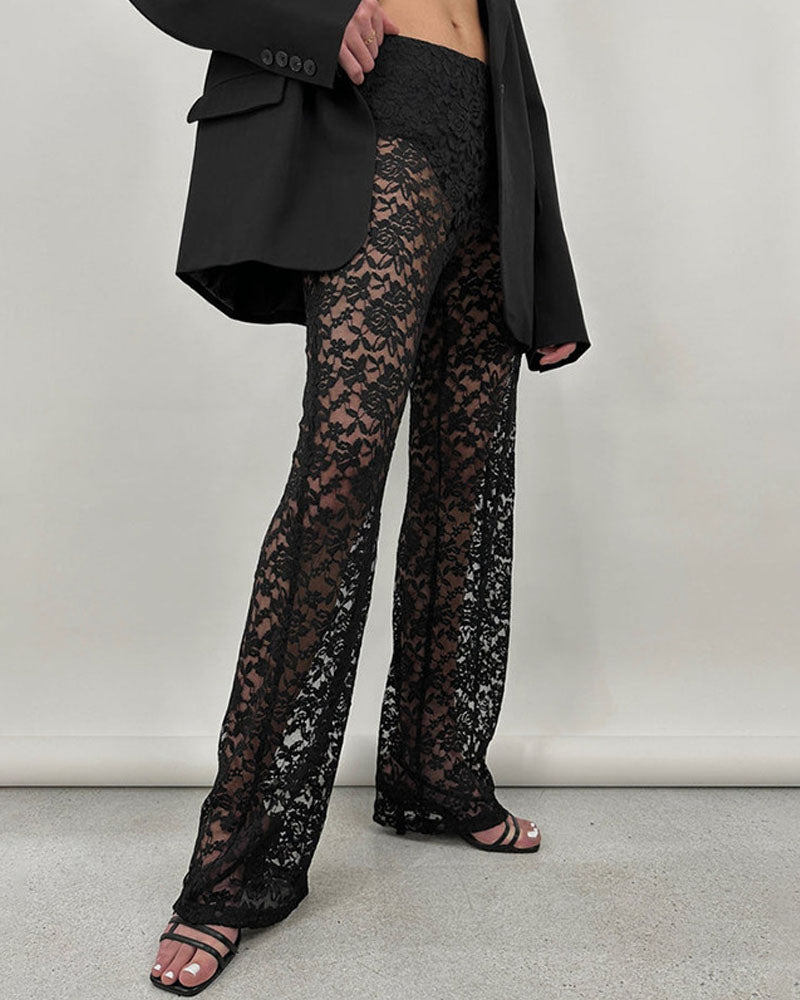 Callie Lace Flare Pants