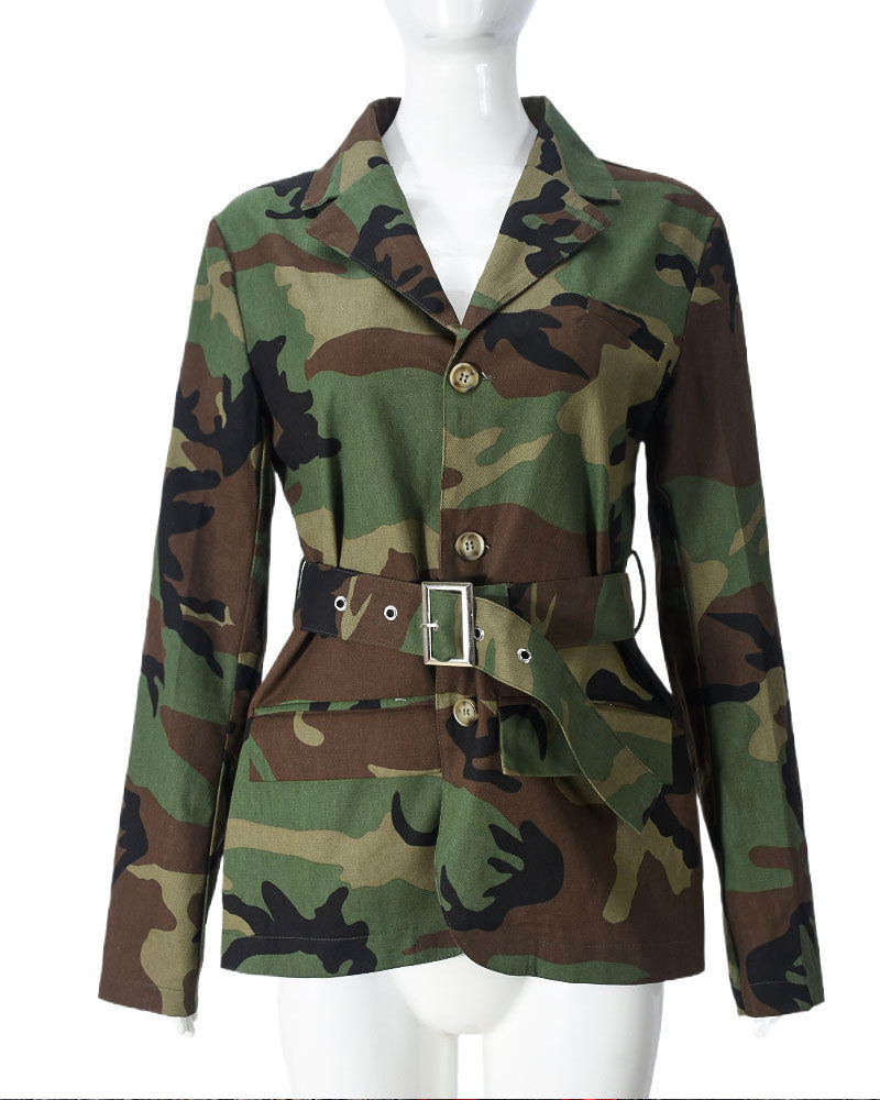 Camo Blazer