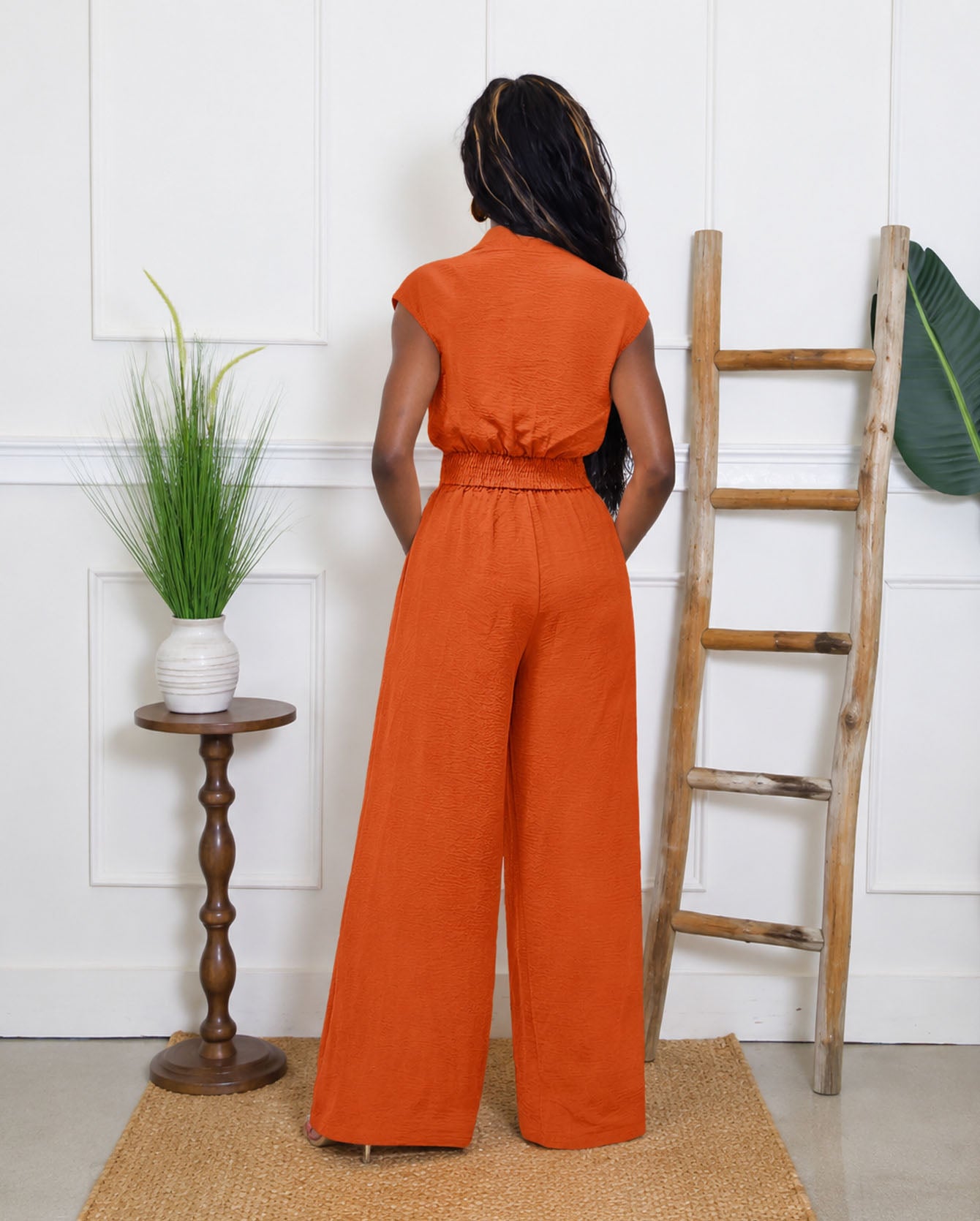 Cap Sleeve Pant Set