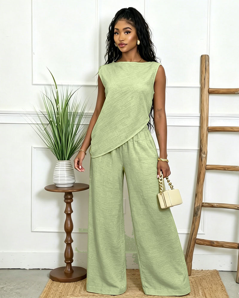 Coastal Drift Pants Set