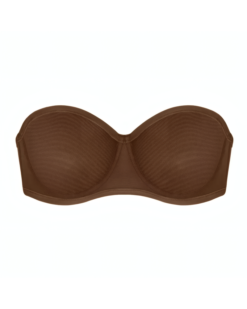 Convertible Strapless Minimizer Bandeau Bra