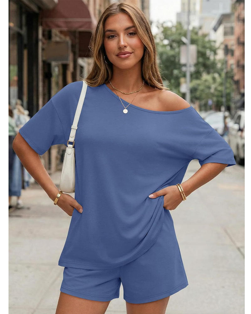 Cold Shoulder 2PC Set