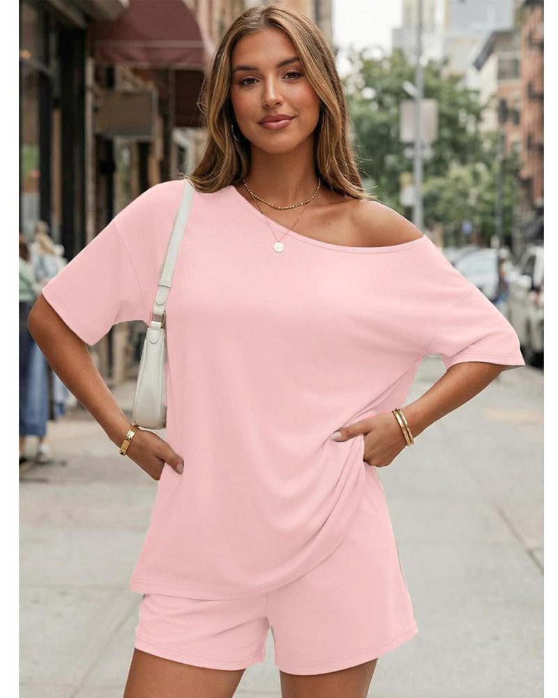 Cold Shoulder 2PC Set