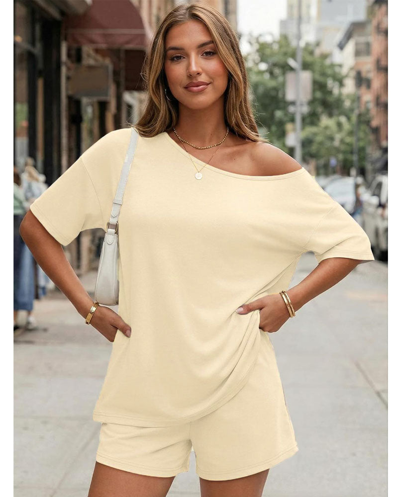 Cold Shoulder 2PC Set