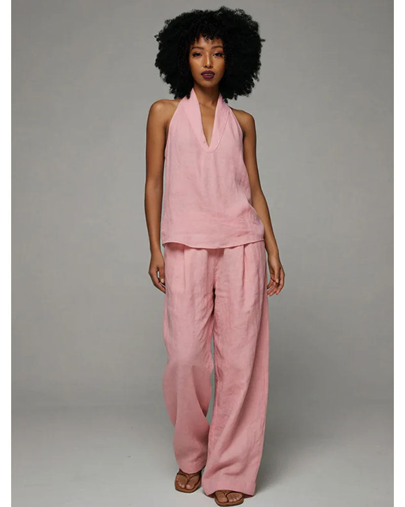 Cove Drift Halter Pants Set