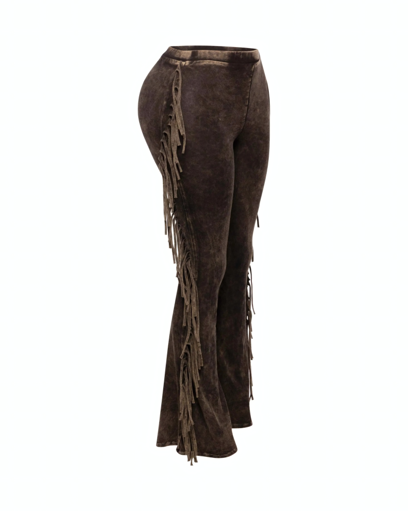 Good Times Fringed Flare Pant