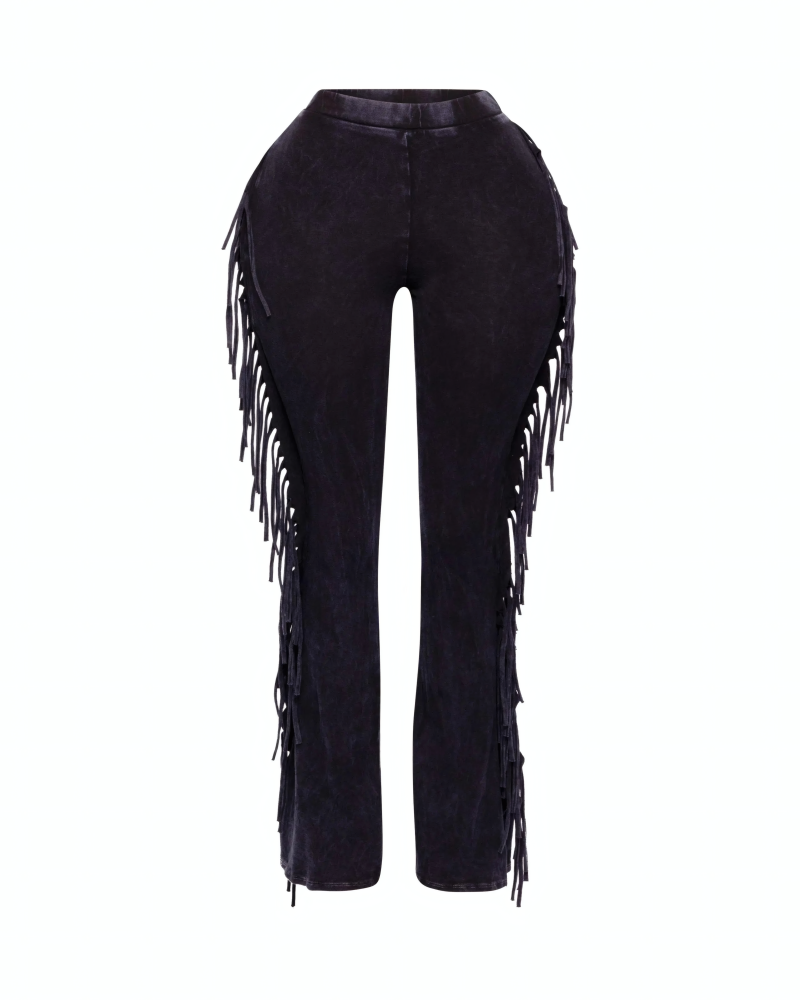 Good Times Fringed Flare Pant