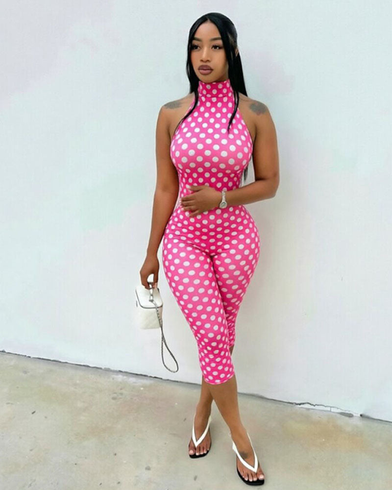 Daisy Capri Romper
