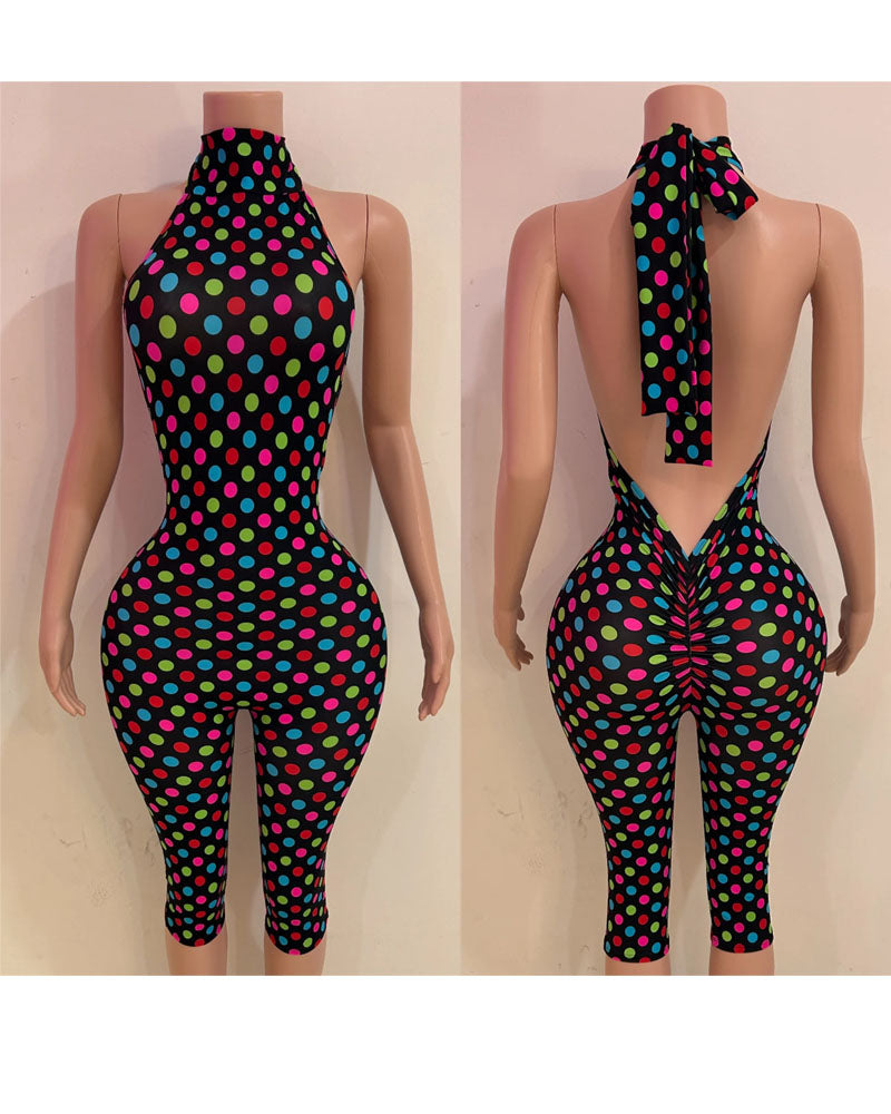 Daisy Capri Romper