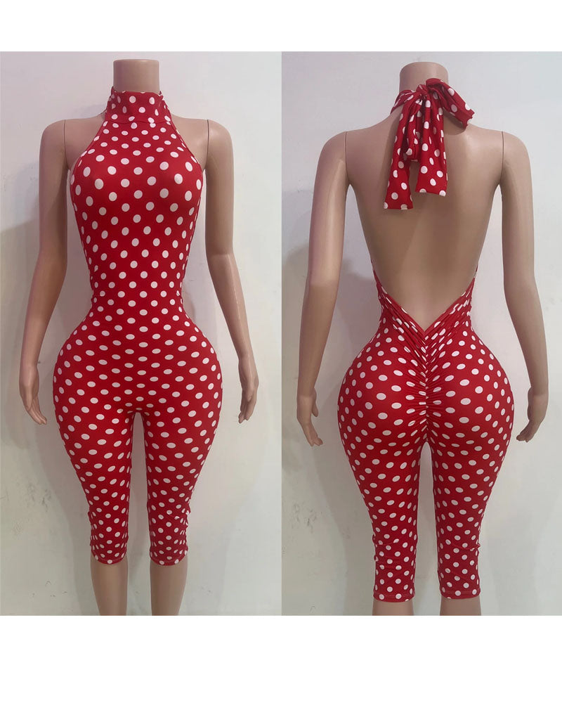 Daisy Capri Romper